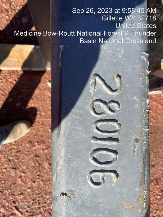 2022 SOLESBEE 96" Loader Fork Carriage - Solesbee