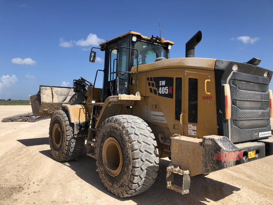 2019 Sany SW405K Tier 4, Cab, 3rd Function Hydraulics Smooth Pin On Bucket