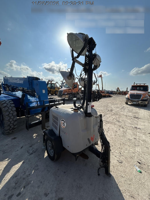 2018 Wacker Neuson LTV6L-MH LTV6L Mobile Light Tower w/Fuel Level Sensor Installed