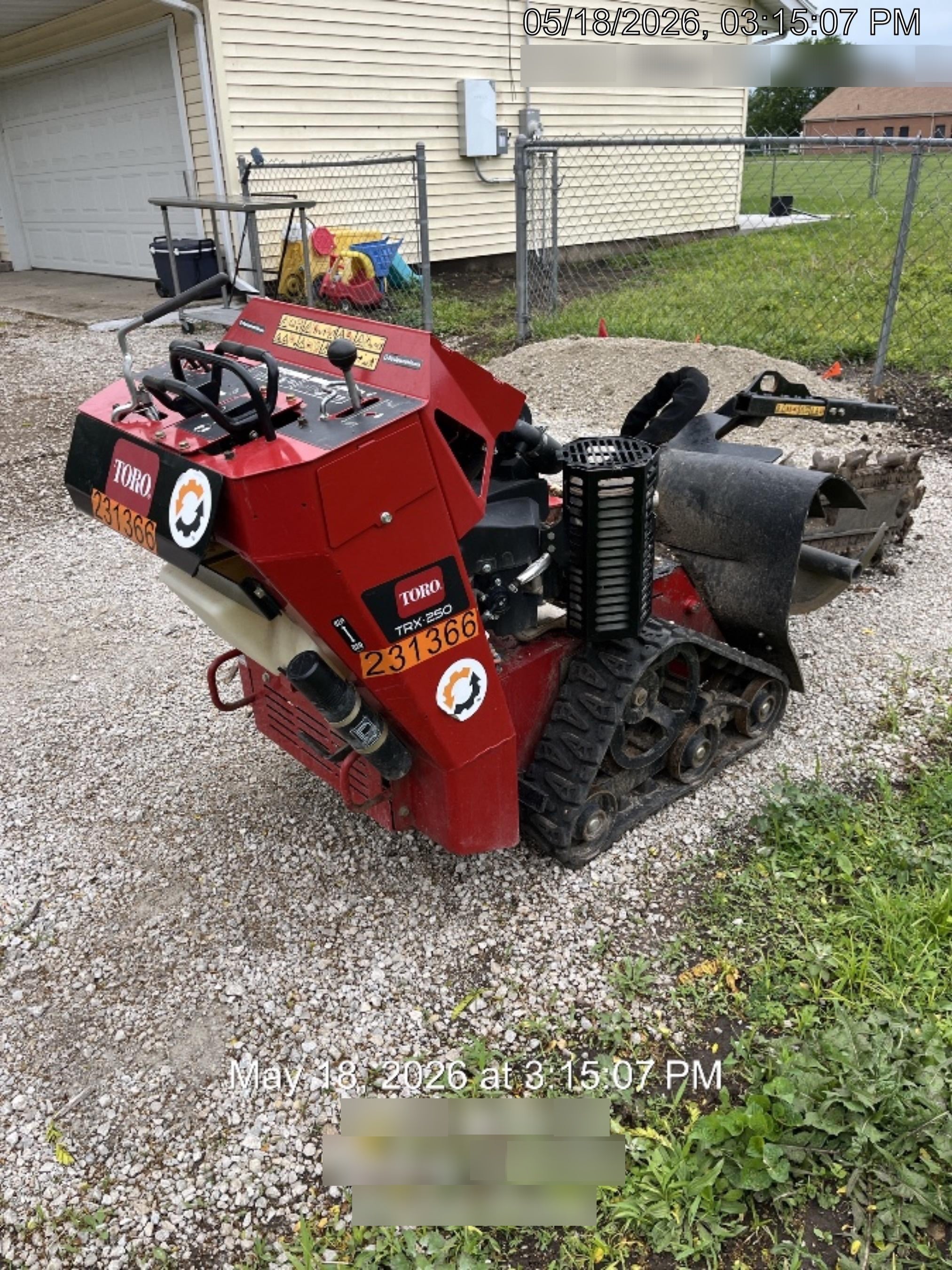 2022 TORO TRX-250