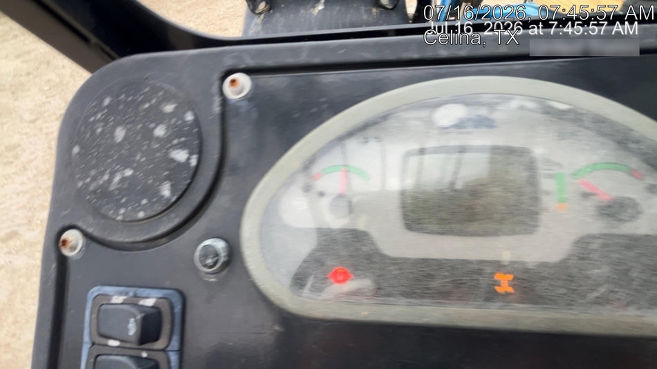2018 Genie GTH-1056 Genie GTH-1056 w/Open ROPS, Solid Tires, Work Light/Beacon, 60" Carriage and Forks