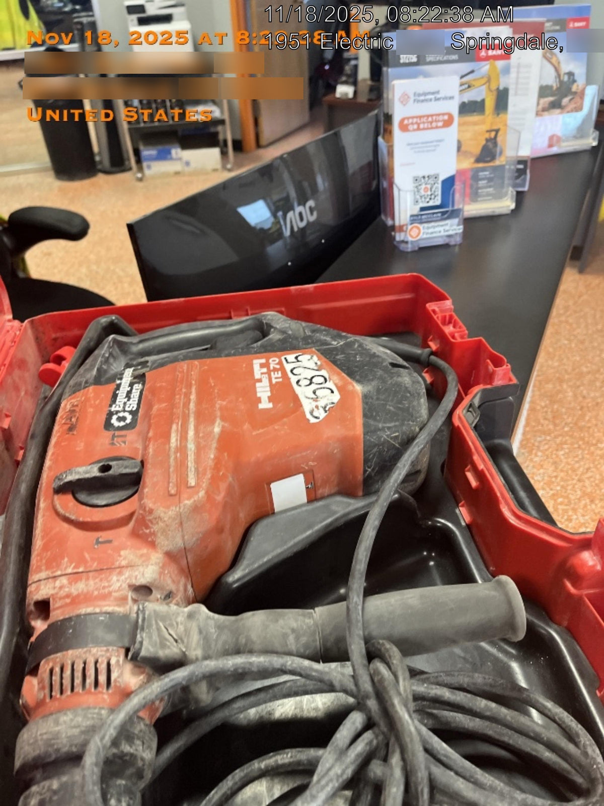 2019 HILTI TE 70-AVR