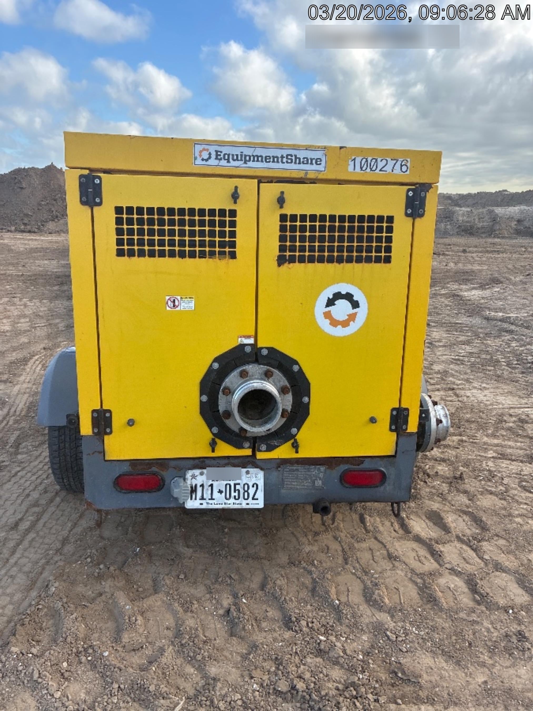 2020 ATLAS COPCO PAS 150 HF CS Enclosed