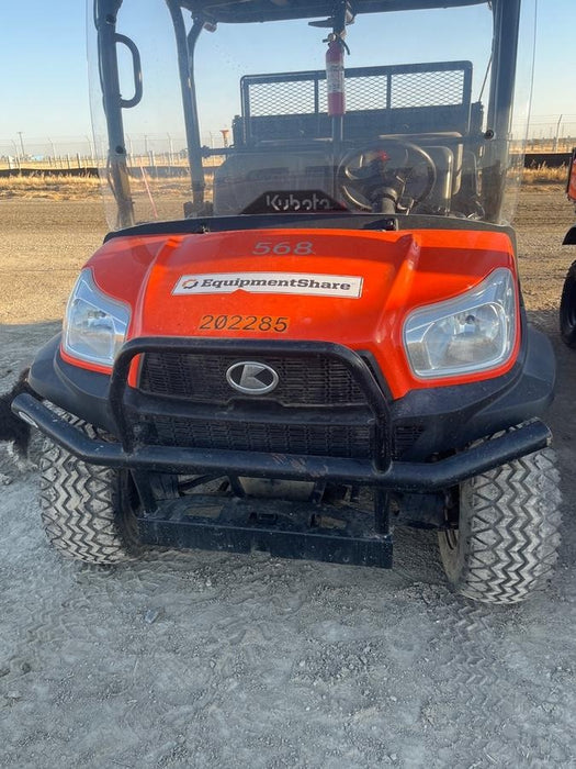 2022 Kubota RTV-X1140W-H Plastic Canopy, Windshield Acrylic Clear, LED Strobe Light, Wire Harness Kit, Back up Alarm