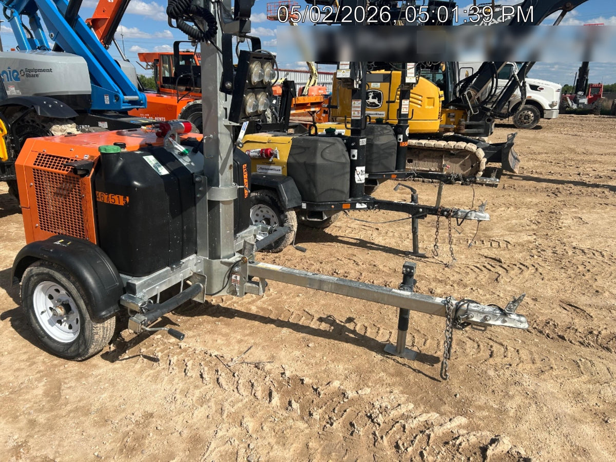 2024 Wanco WLTT-4MM4K Diesel, Deep Sea Controller, Shore Power Plug, Auto Start, (4) 350W LED Floodlights, 4kW Generator, 60 Gal Fuel Tank, 2" Ball, T3