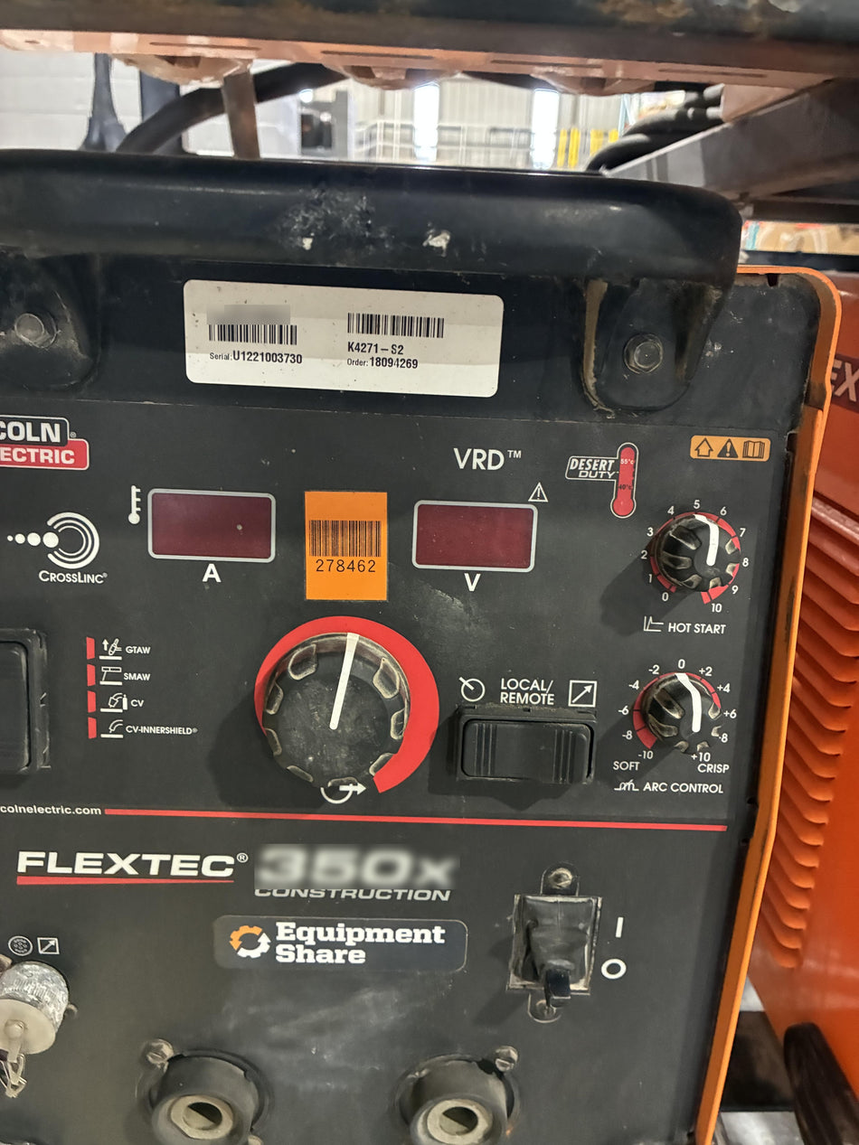 2022 LINCOLN ELECTRIC FLEXTEC 350X