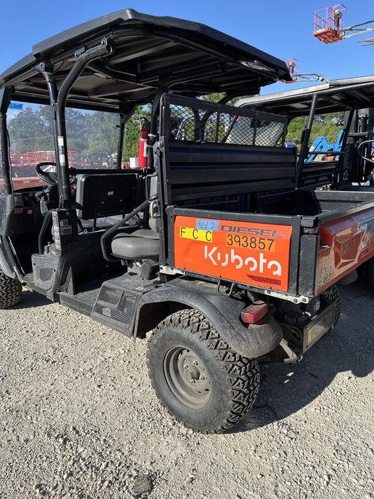 2024 Kubota RTV-X1140W-H 4WD, LED Strobe, Windshield Acrylic Clear, Plastic Canopy, Wire Harness Kit, Backup Alarm