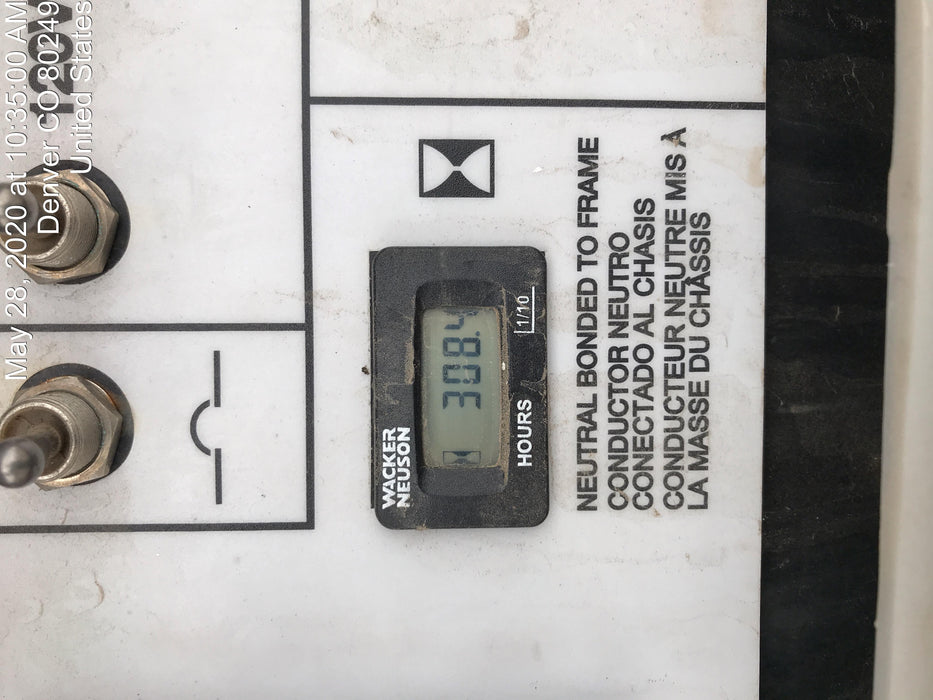 2018 Wacker Neuson LTV6L-MH Wacker Neuson LTV6L Mobile Light Tower w/Fuel Level Sensor Installed