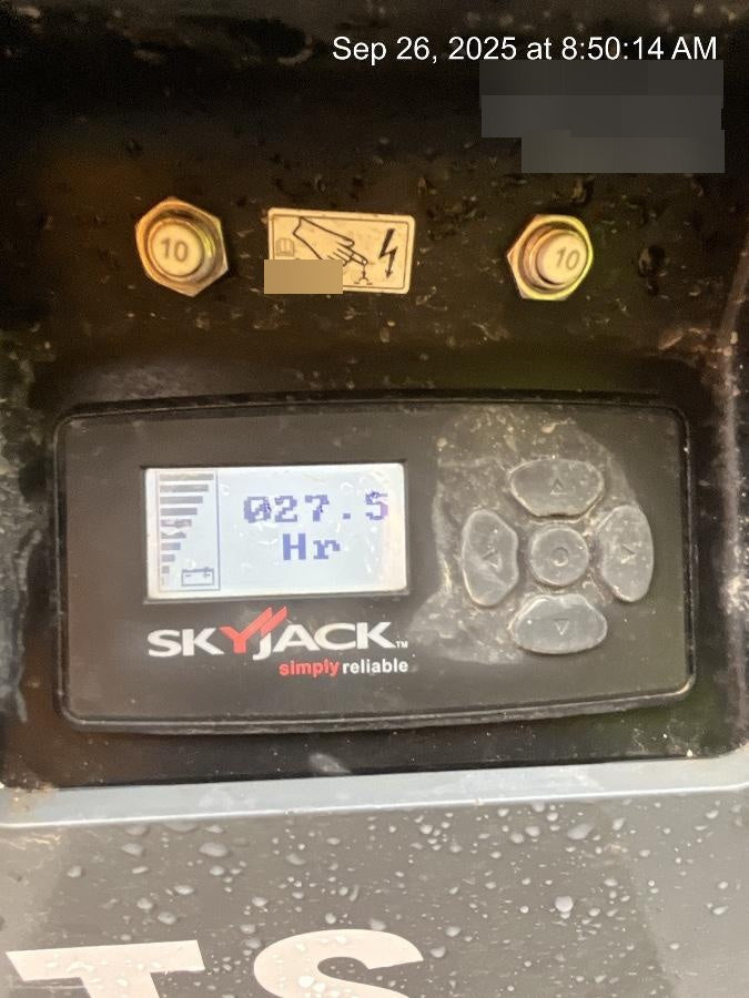 2024 Skyjack SJ3219 Electric Drive, Sld NM Tires, DBcns, RFRails, Power to Platform, T3 + Access Control