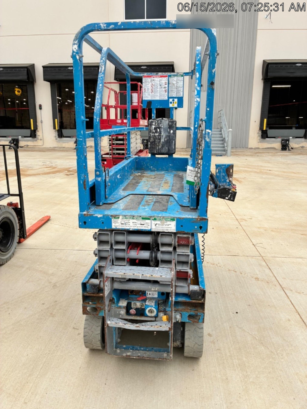 2019 Genie GS-1930 Fixed Rails with Chain Entry