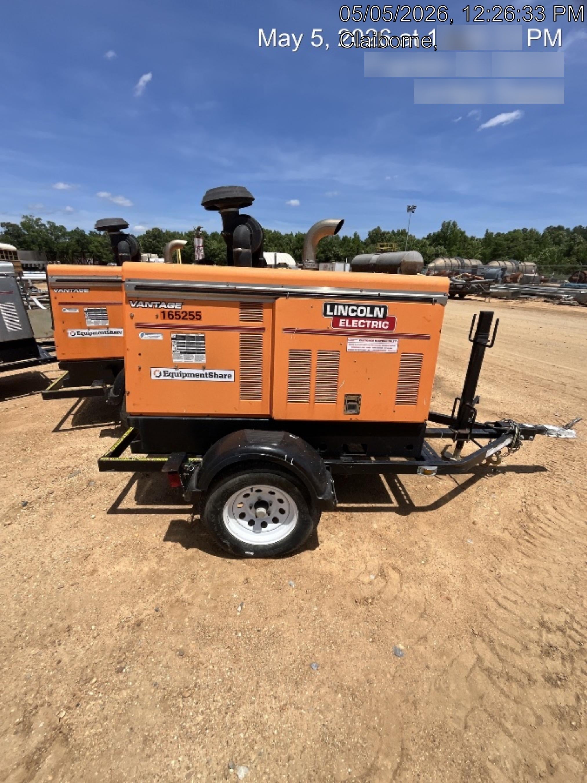 2021 Lincoln Electric Vantage 549X VANTAGE 549X READY-PAK 3 (EQUIPMENTSHARE)