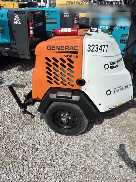 2023 Generac MLT2 Diesel, Flex Switch 120V Input, Powerzone Controller, (4) 320W LED Lights, 4kW Generator, 39.9 Gal Fuel Tank, 2" Ball, T3