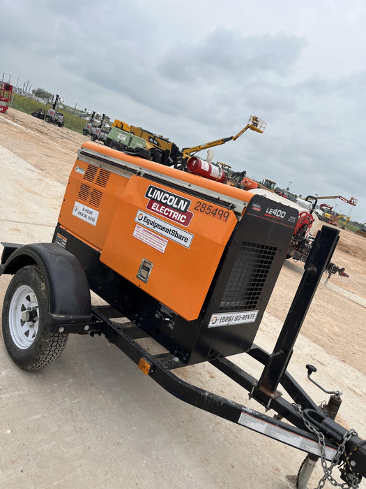 2022 Lincoln Electric LE400 Kubota V1505, Trlr, Cable Rack, Light Kit, ES Decals, T3