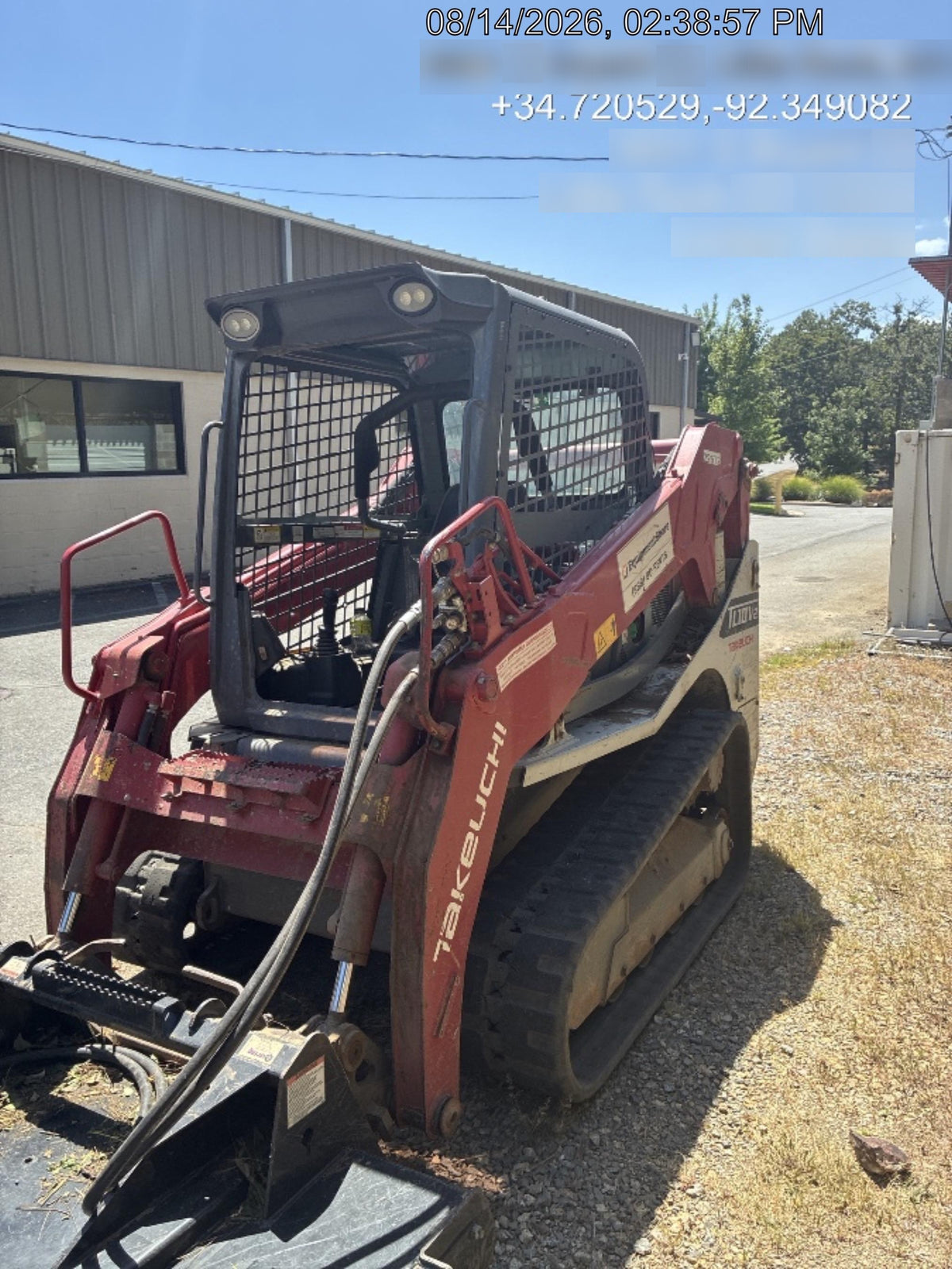 2019 TAKEUCHI TL10
