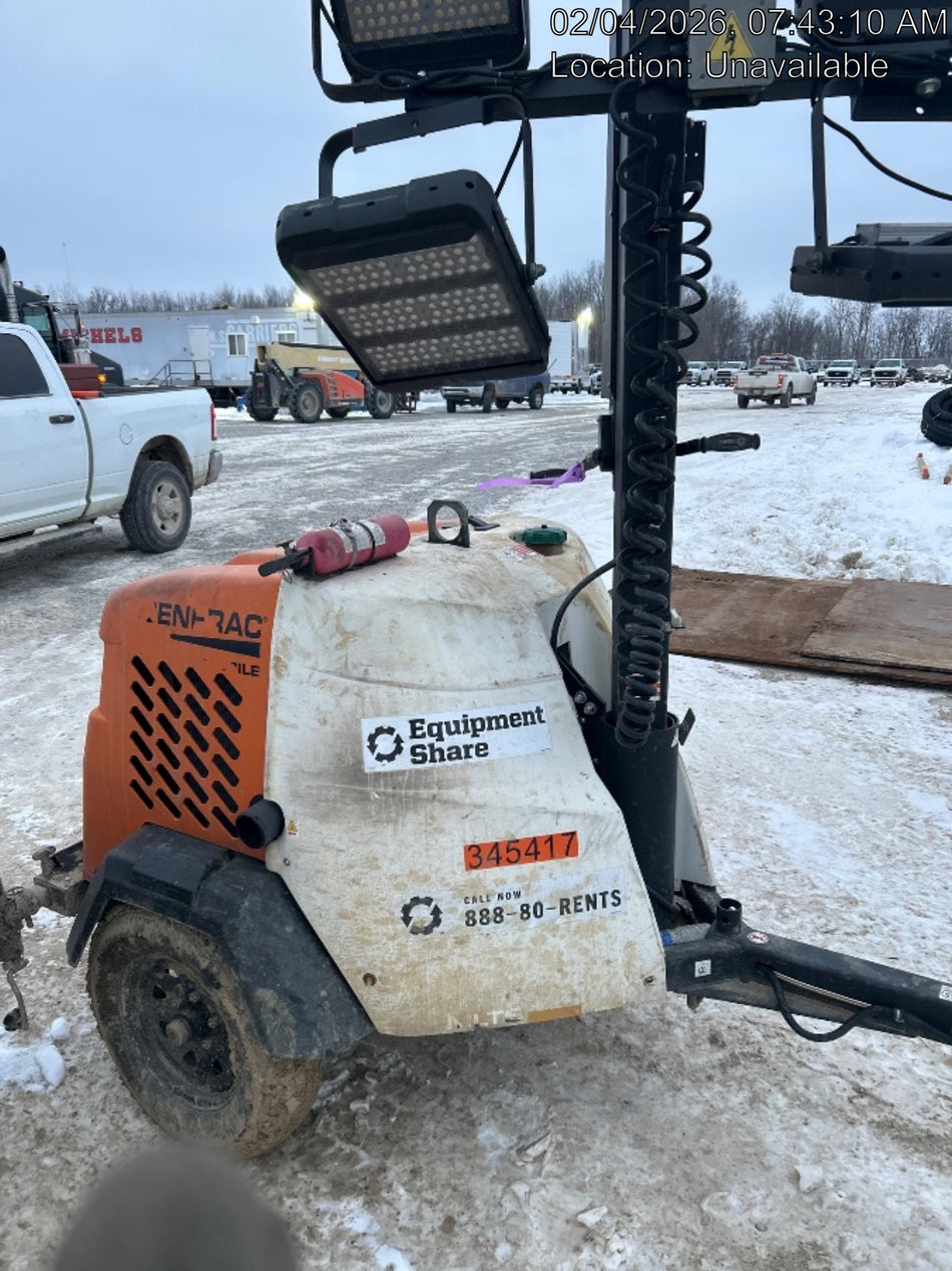 2023 Generac MLT2 Diesel, Flex Switch 120V Input, Powerzone Controller, (4) 320W LED Lights, 4kW Generator, 39.9 Gal Fuel Tank, 2" Ball, T3
