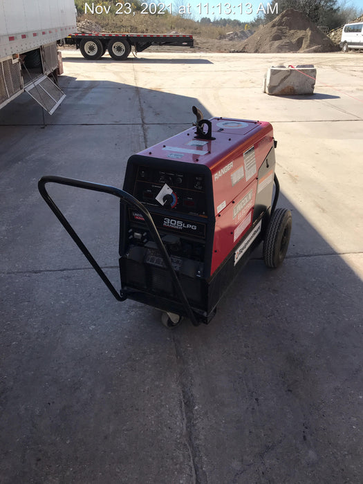 2021 Lincoln Electric Ranger 305 LPG K3430-1, Ranger 305 LPG, Undercarriage, Tank Holder & Strap, 10kw AC Gen, 25hp Kohler LPG Eng