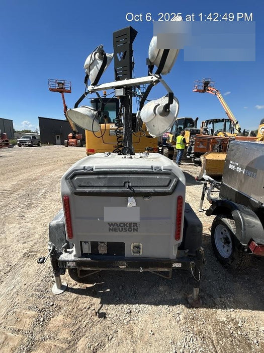 2019 Wacker Neuson LTV6L-MH Wacker Neuson LTV6L Mobile Light Tower w/Fuel Level Sensor Installed