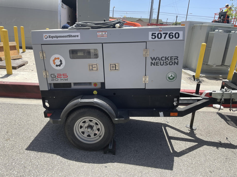 2019 WACKER NEUSON G25