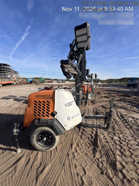 2023 Generac MLT2 Diesel, Flex Switch 120V Input, Powerzone Controller, (4) 320W LED Lights, 4kW Generator, 39.9 Gal Fuel Tank, 2" Ball, T3