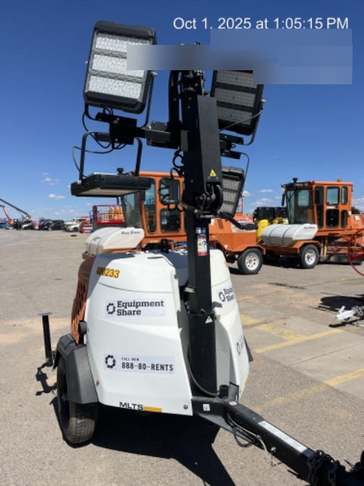 2024 Generac MLT2 Diesel, Flex Switch 120V Input, Powerzone Controller, 
(4) 320W LED Lights, 4kW Generator, 39.9 Gal Fuel Tank, 2" Ball, T3