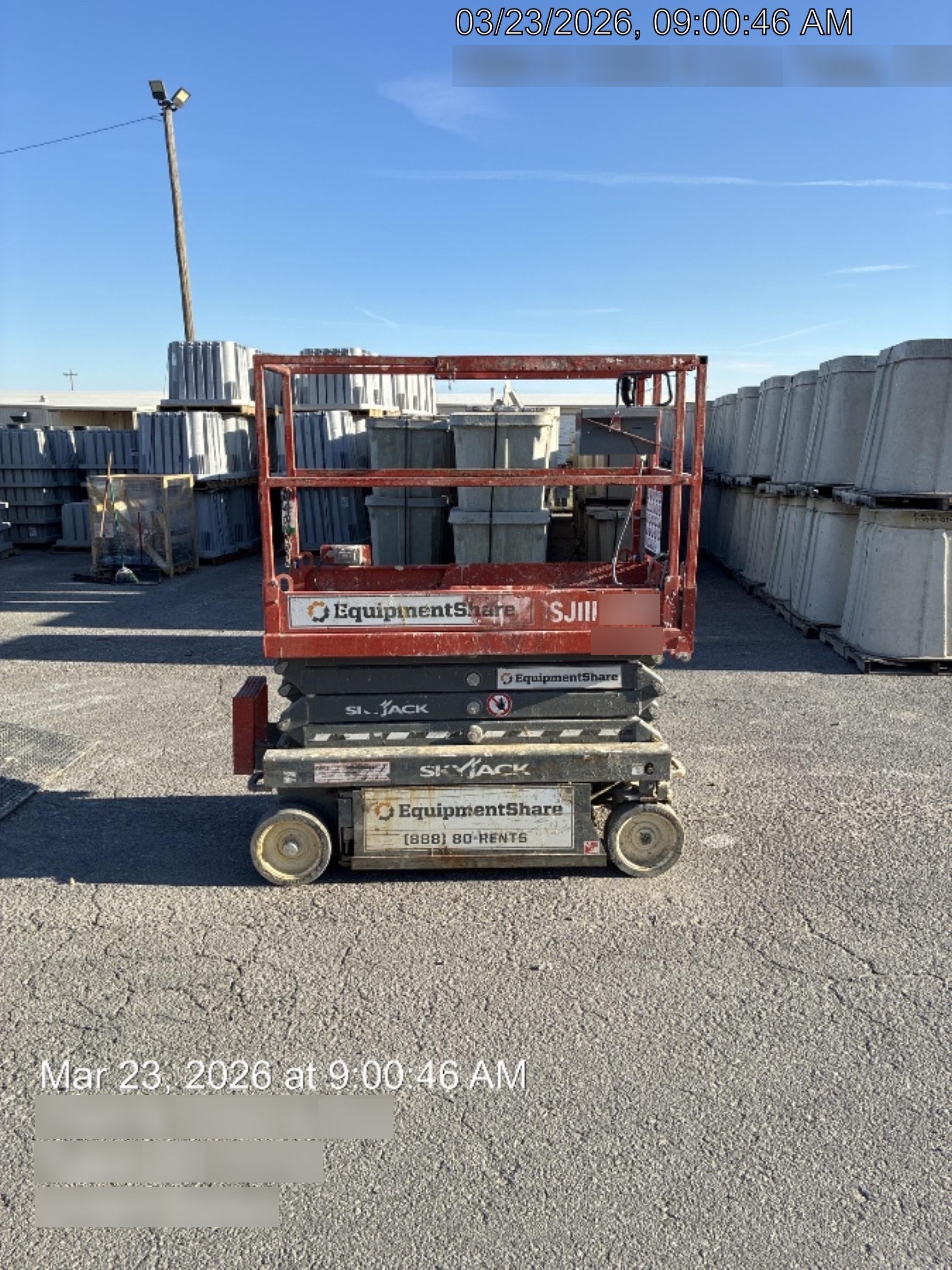 2019 Skyjack SJIII-3219 Standard w/Trojan Batteries