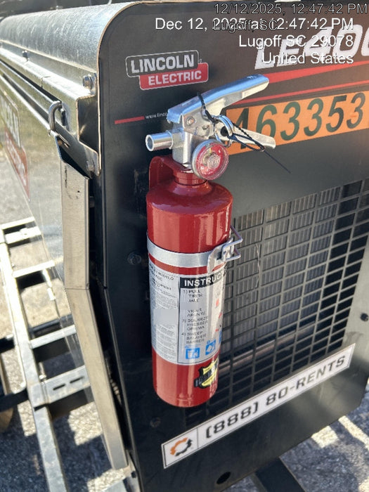 2024 Lincoln Electric LE400 Kubota V1505, Trlr, Cable Rack, Light Kit, ES Decals, T3