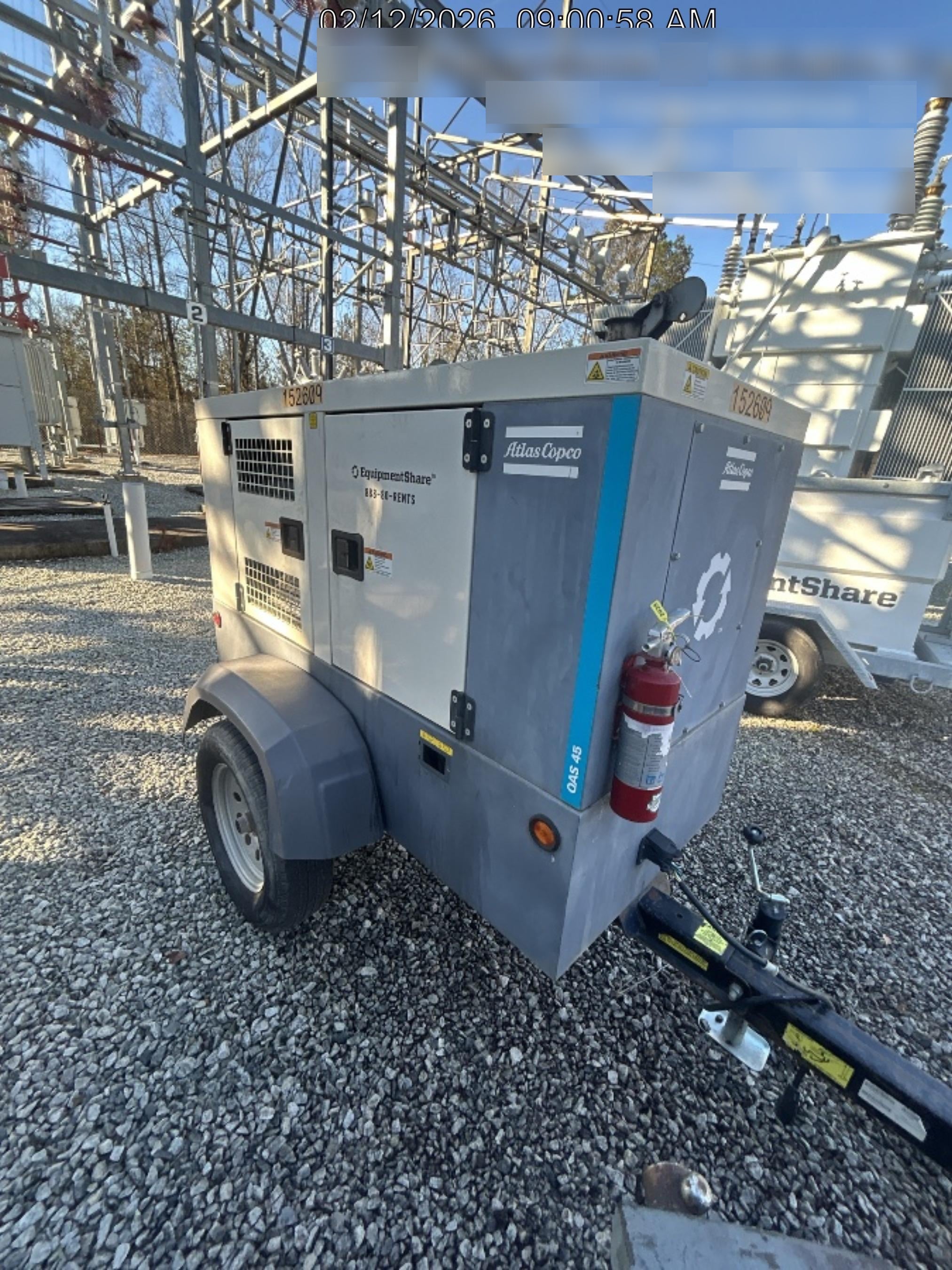 2021 ATLAS COPCO QAS45 CWK
