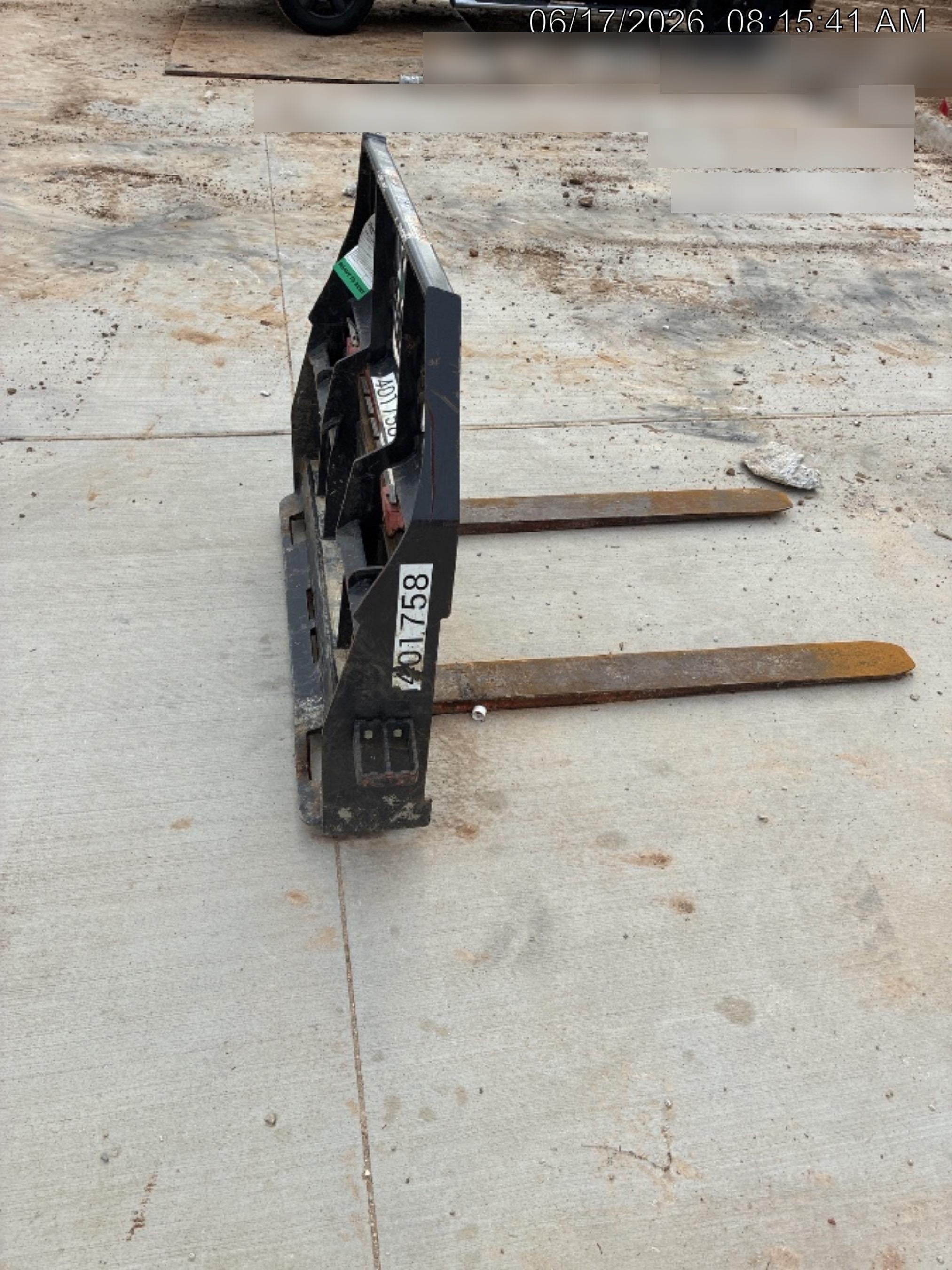 2024 PALADIN 72" Skid Steer Forks