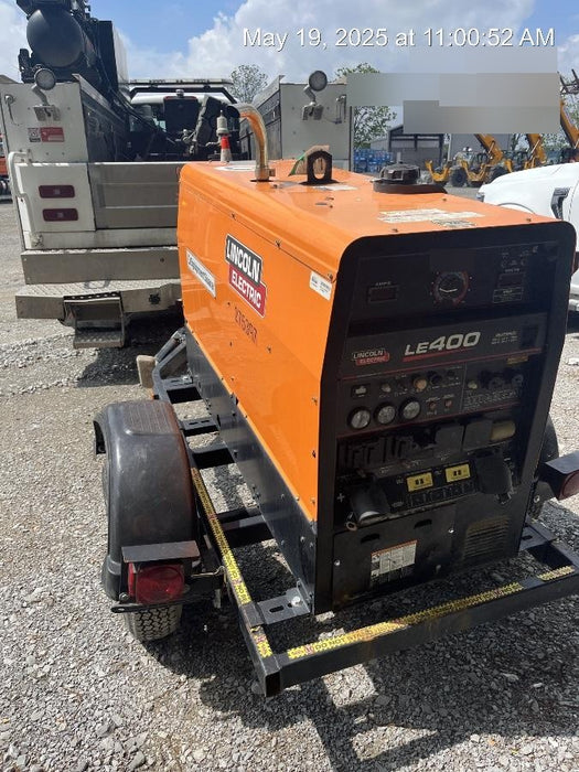 2022 Lincoln Electric LE400 Kubota V1505, Trlr, Cable Rack, Light Kit, ES Decals, T3