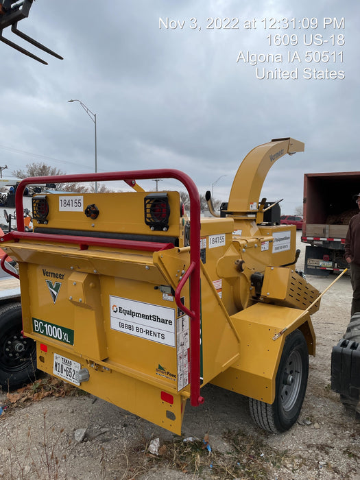 2021 VERMEER BC1000XL Diesel