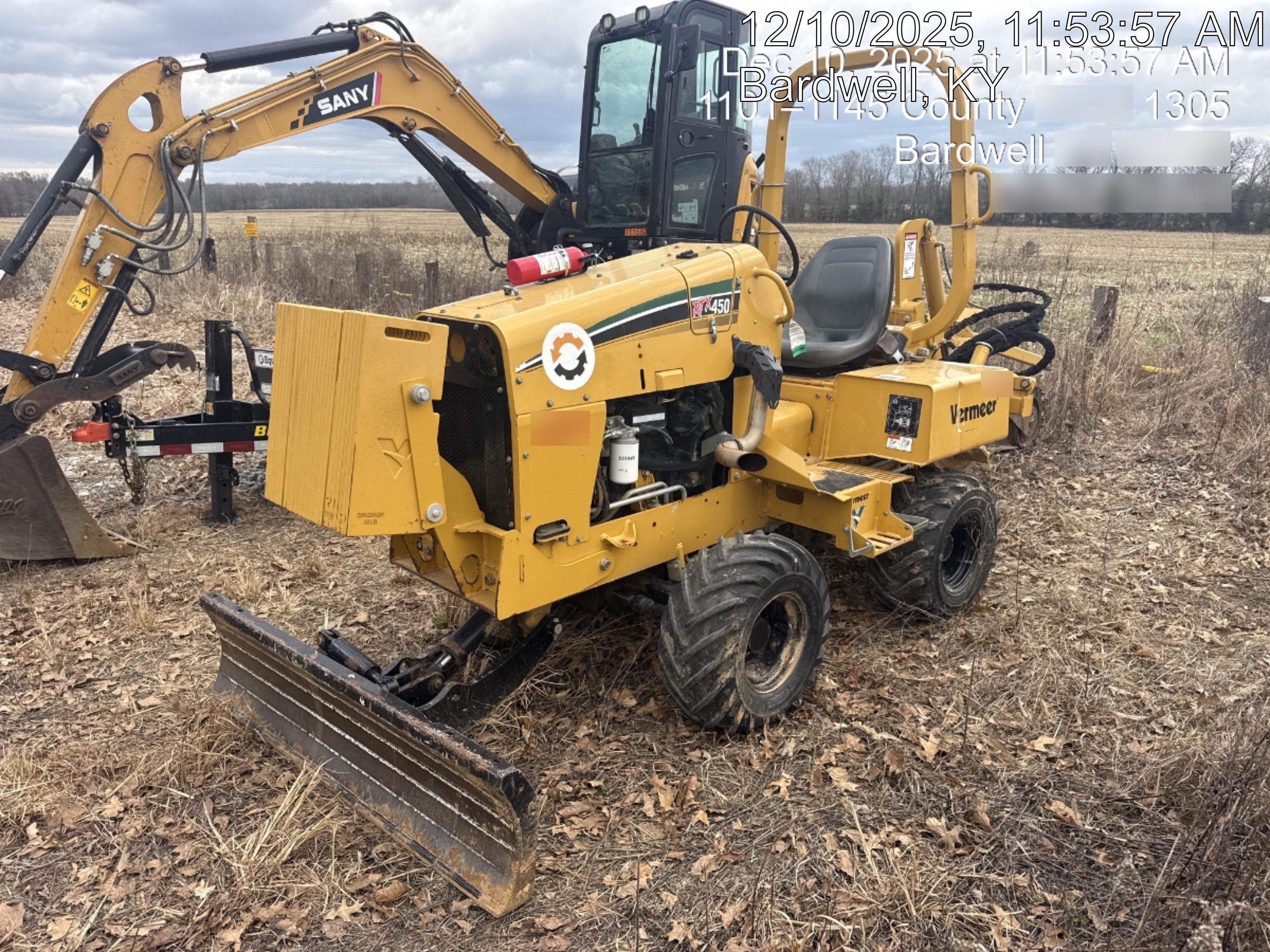 2019 VERMEER RTX450