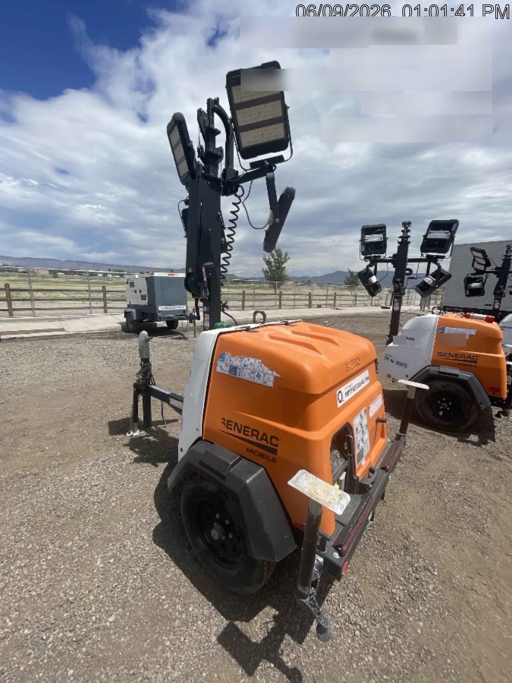 2023 Generac MLT2 Diesel, Flex Switch 120V Input, Powerzone Controller, (4) 320W LED Lights, 4kW Generator, 39.9 Gal Fuel Tank, 2" Ball, T3