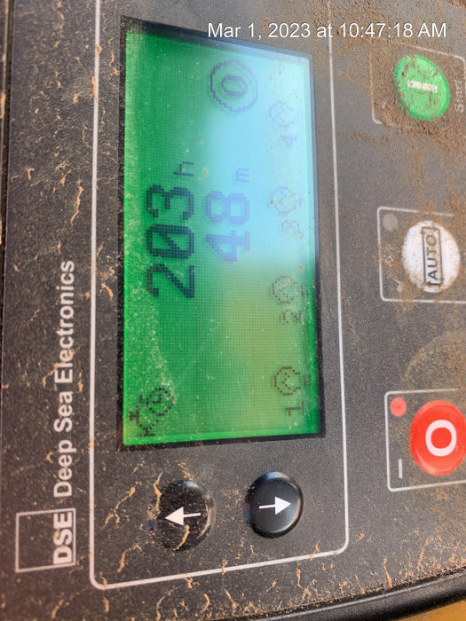 2022 Allmand NLV3GR (4) LED Light Fixture 350W, 23' Vertical Mast, 3kW Prime, Towable, ES Decals, T3