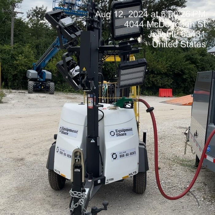 2024 Generac MLT2 Diesel, Flex Switch 120V Input, Powerzone Controller, 
(4) 320W LED Lights, 4kW Generator, 39.9 Gal Fuel Tank, 2" Ball, T3