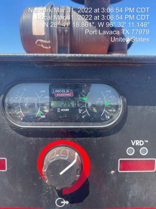 2021 Lincoln Electric Vantage 549X Ready Pak 3, ORANGE (includes trailer, cable rack, fender light kit)