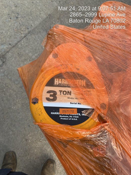 2022 HARRINGTON CF030-20