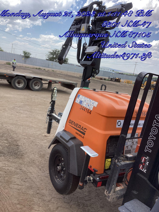 2023 Generac MLT2 Diesel, Flex Switch 120V Input, Powerzone Controller, (4) 320W LED Lights, 4kW Generator, 39.9 Gal Fuel Tank, 2" Ball, T3