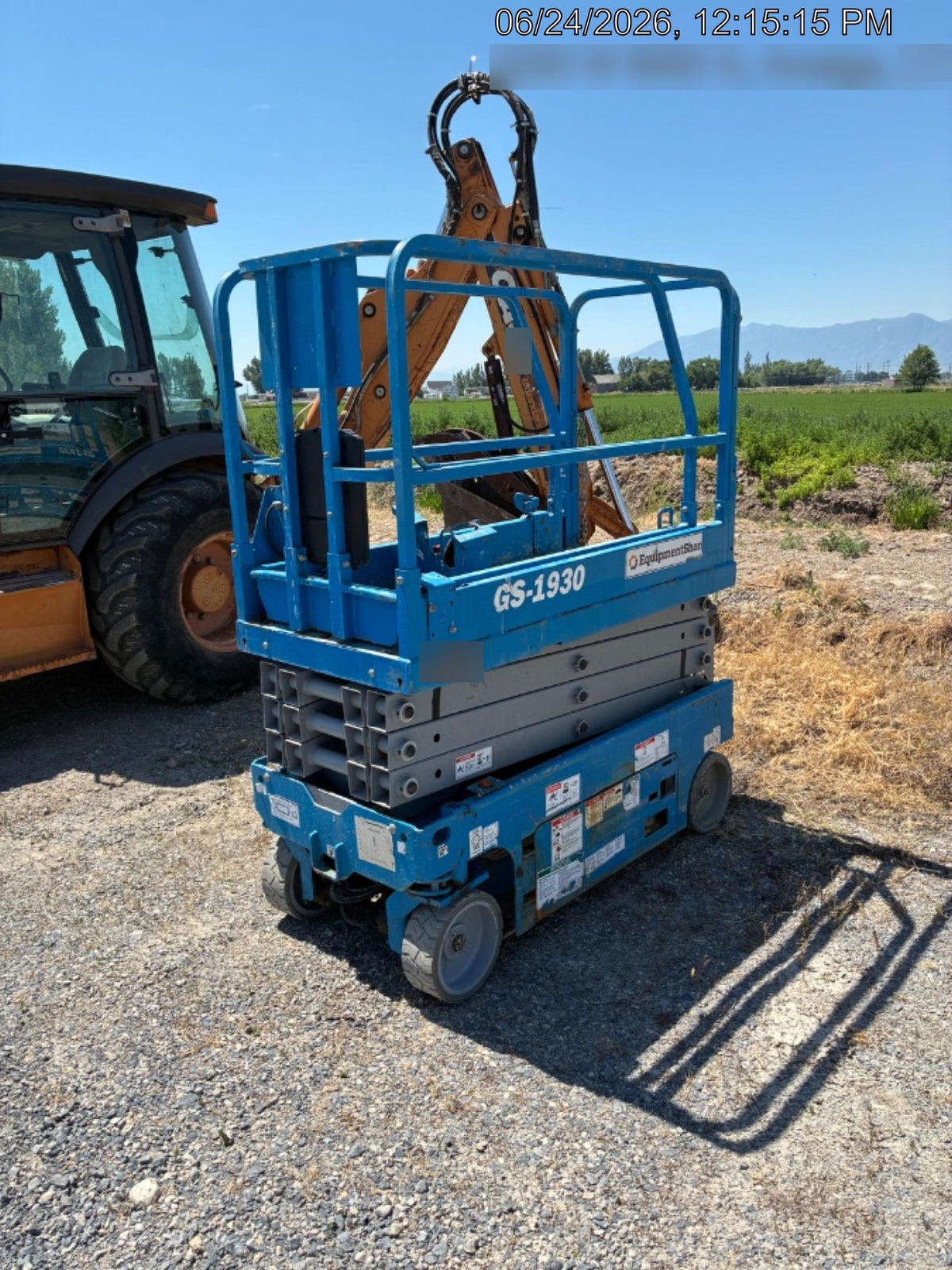2019 Genie GS-1930 Fixed rails with chain Entry
