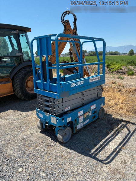2019 Genie GS-1930 Fixed rails with chain Entry