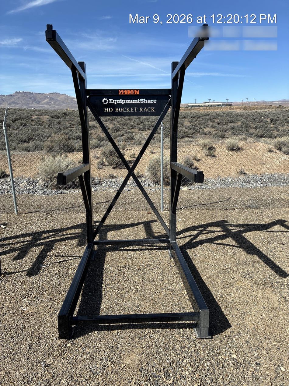 2026 FLUID POWER SUPPORT Heavy Duty Three Bucket Rack