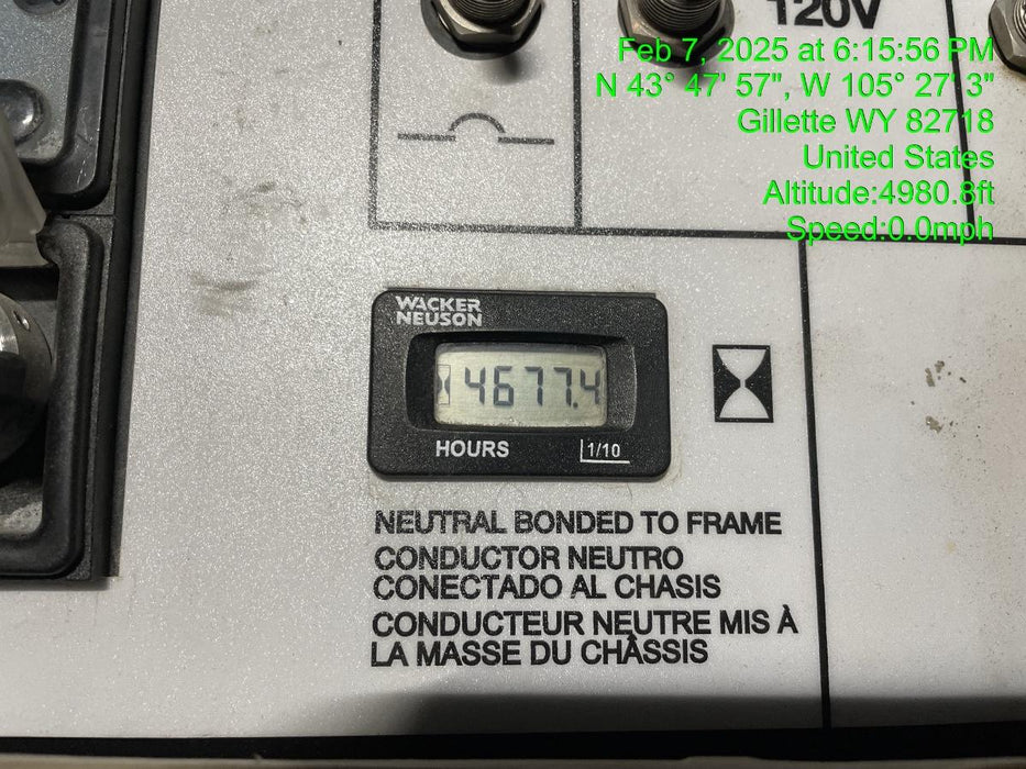 2018 Wacker Neuson LTV6L-MH Wacker Neuson LTV6L Mobile Light Tower w/Fuel Level Sensor Installed