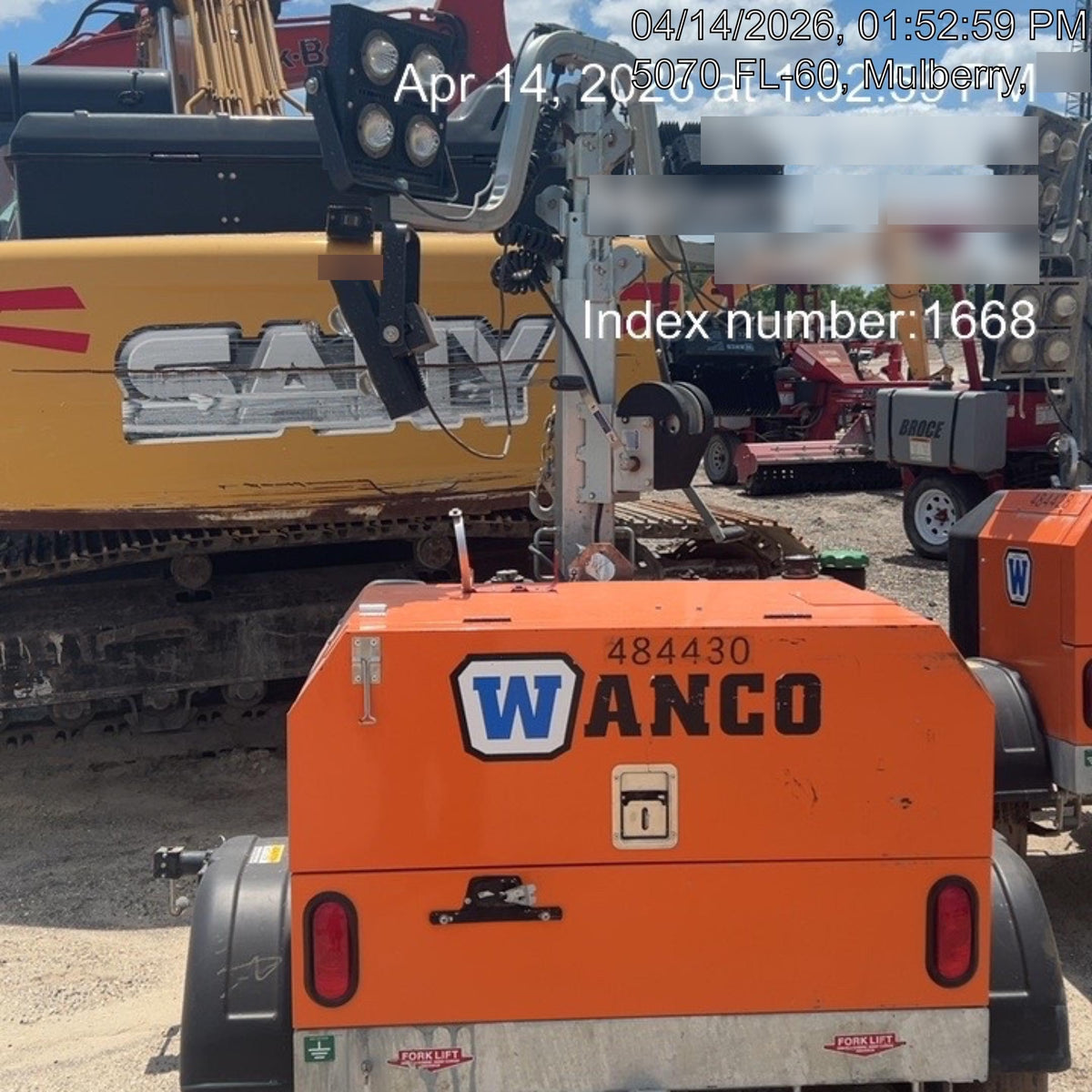 2024 Wanco WLTT-4MM4K Diesel, Mitsubishi L2E, 9.0HP @1800 rpm, Deep Sea Controller, Shore Power Plug, Auto Start, (4) 350W LED Floodlights, 4kW Generator, 60 Gal Fuel Tank, 2" Ball, T3