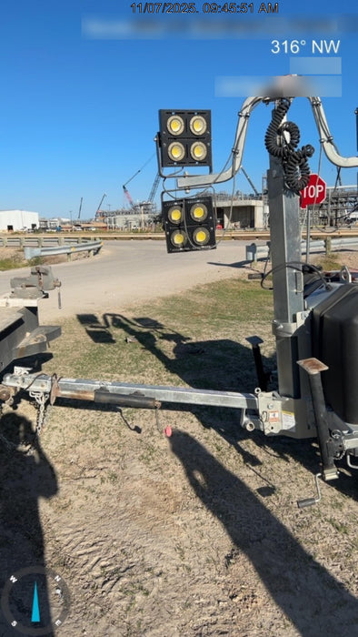 2024 Wanco WLTT-4MM4K Diesel, Deep Sea Controller, Shore Power Plug, Auto Start, (4) 350W LED Floodlights, 4kW Generator, 60 Gal Fuel Tank, 2" Ball, T3