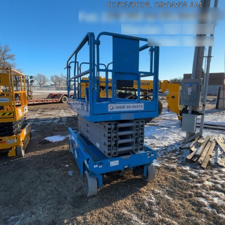 2018 Genie GS-3246 GS-3246 w/Folding rails, Full height swing gate