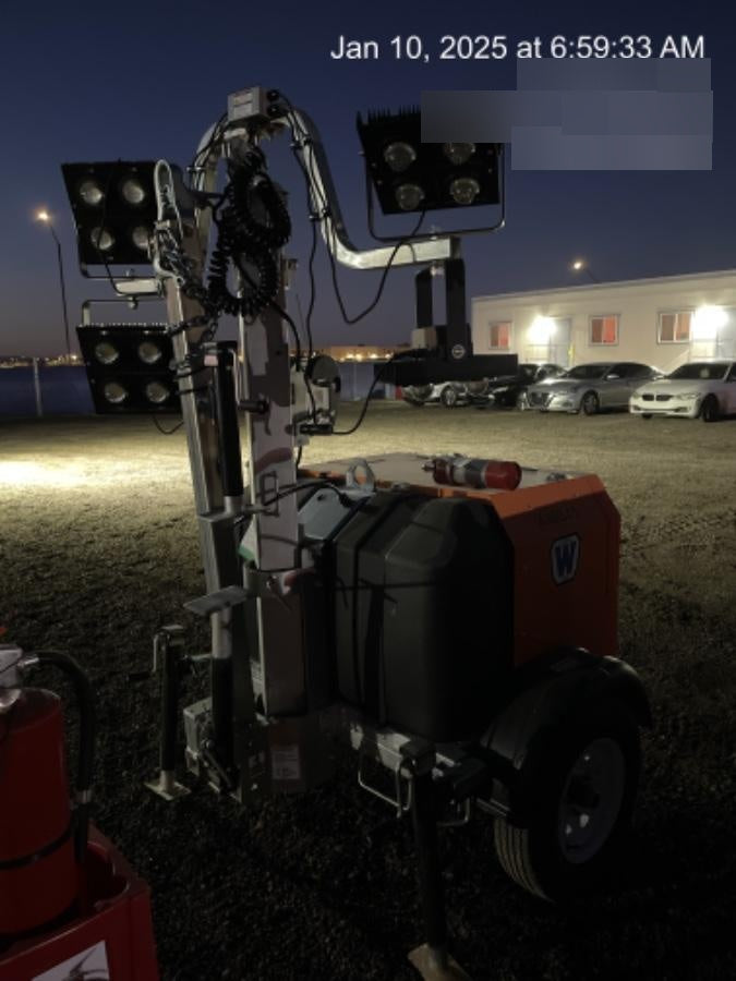 2024 Wanco WLTT-4MM4K Diesel, Deep Sea Controller, Shore Power Plug, Auto Start, (4) 350W LED Floodlights, 4kW Generator, 60 Gal Fuel Tank, 2" Ball, T3