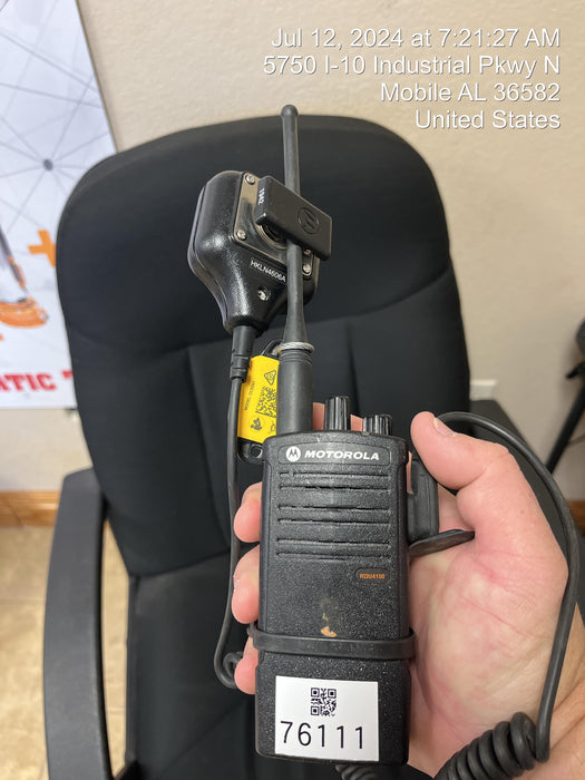 2020 MOTOROLA RDU4100