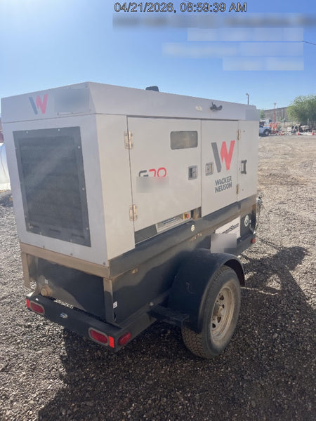 2019 WACKER NEUSON G70