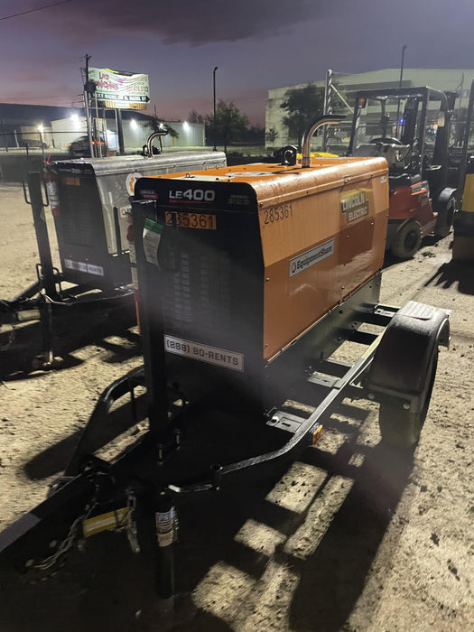 2022 Lincoln Electric LE400 Kubota V1505, Trlr, Cable Rack, Light Kit, ES Decals, T3