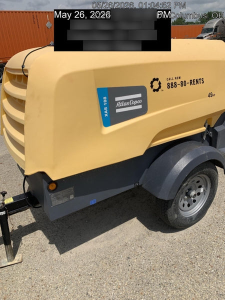2022 ATLAS COPCO XAS188 CWK