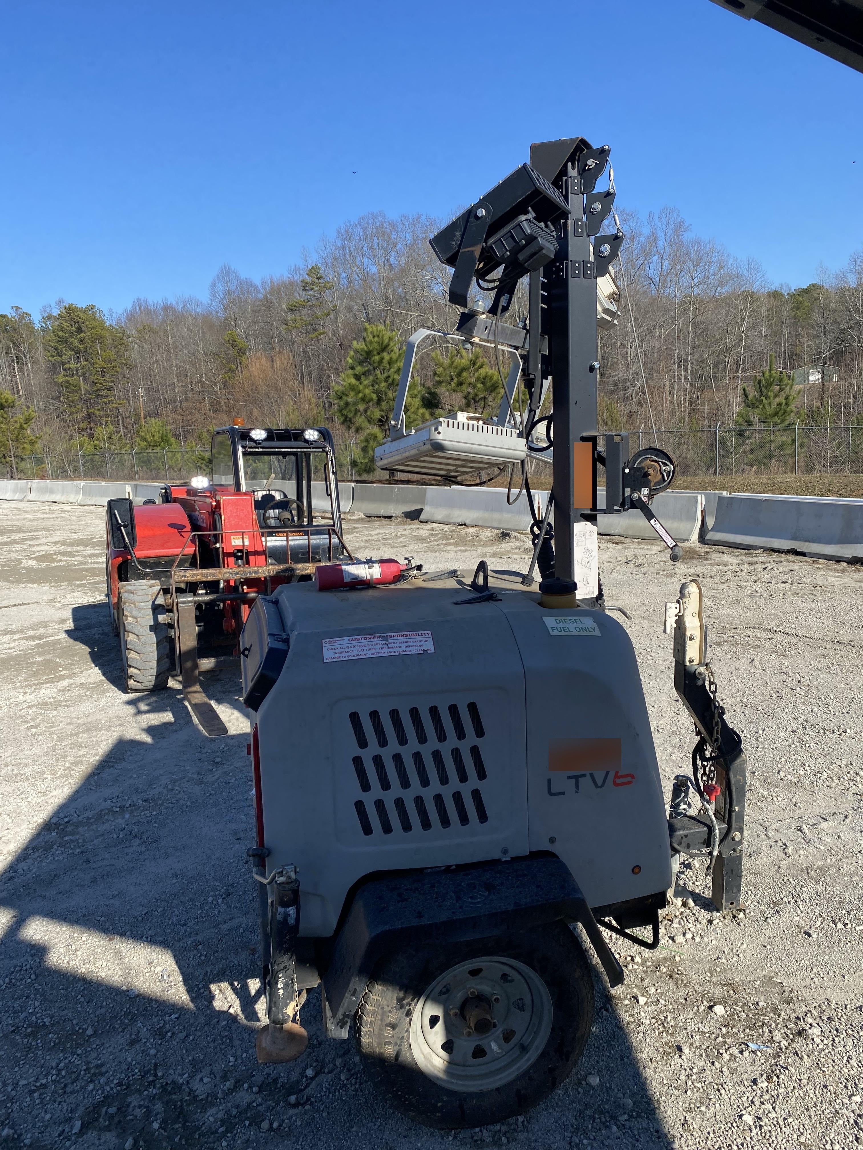 2019 Wacker Neuson LTV6K-LED Standard LED Towable Light Tower w/None